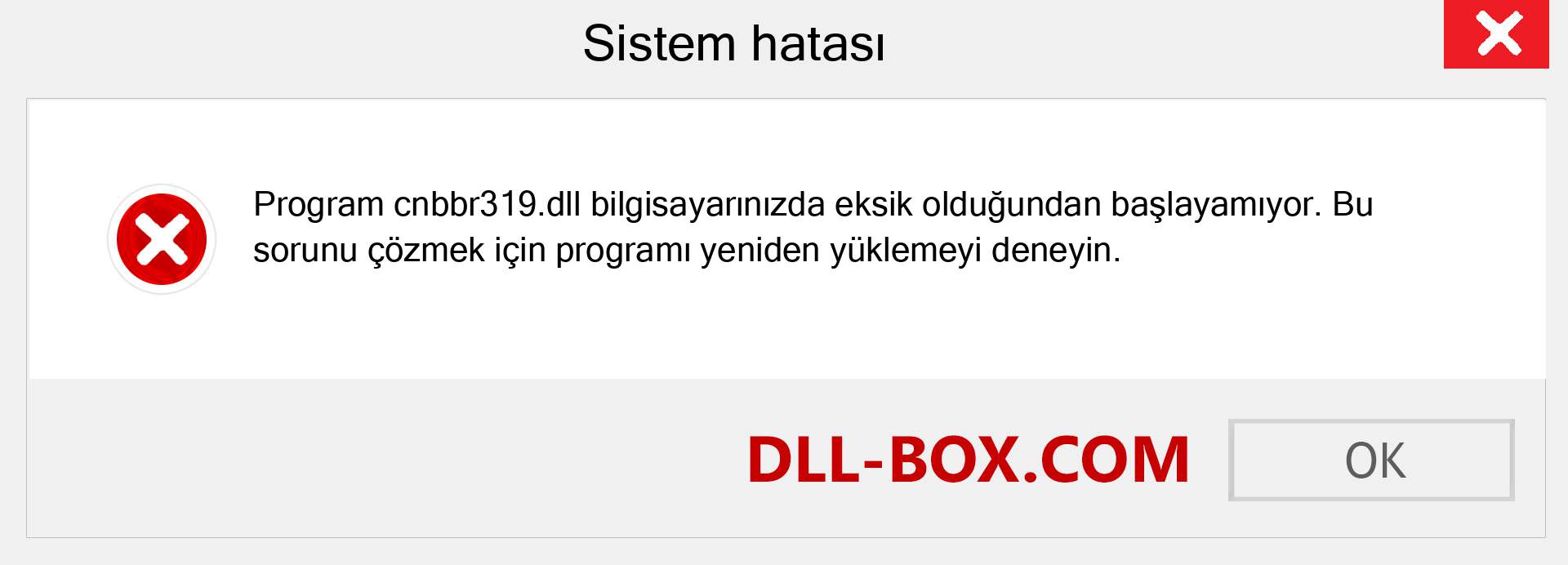 cnbbr319.dll dosyası eksik mi? Windows 7, 8, 10 için İndirin - Windows'ta cnbbr319 dll Eksik Hatasını Düzeltin, fotoğraflar, resimler